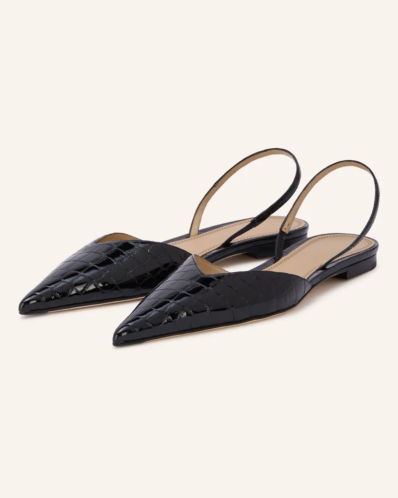 Victoria Beckham Slingballerinas schwarz Schwarz