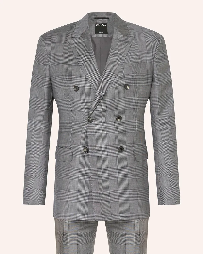 Ermenegildo Zegna Anzug Extra Slim Fit Grau