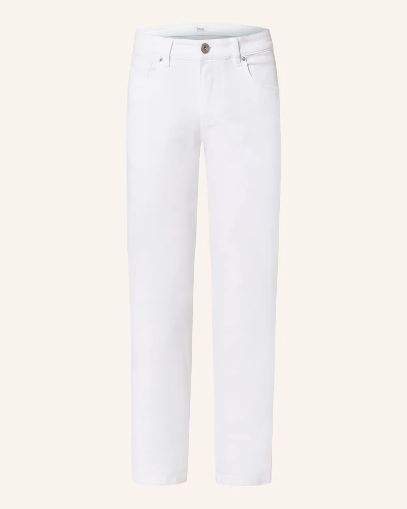 paul Jeans Slim Fit weiss 0132