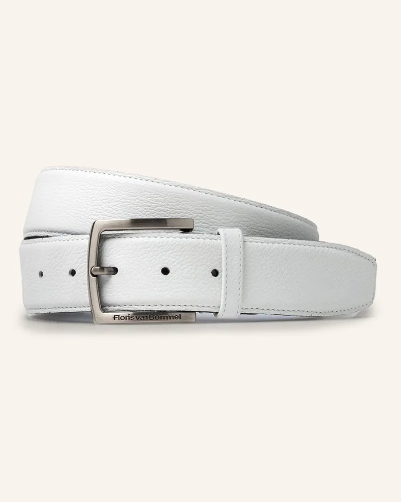 Floris van Bommel Gürtel DE BELTER 63 Weiss