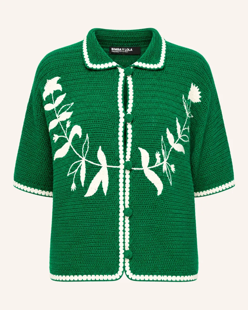 BIMBA Y LOLA Strickpullover gruen Grün