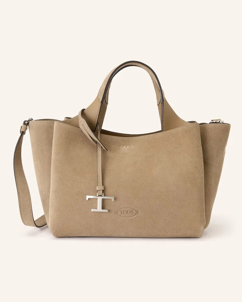 TOD'S Handtasche braun Camel