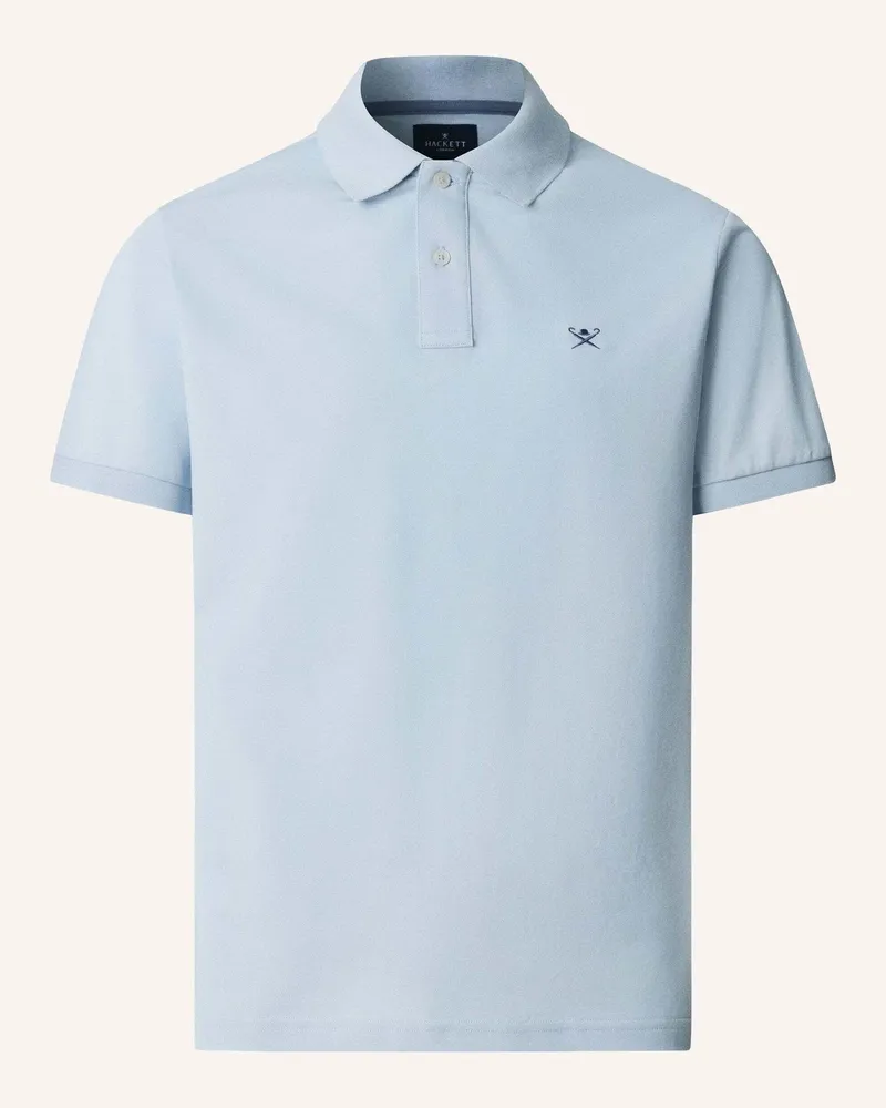 Hackett Poloshirt Slim Fit Logo blau Blau