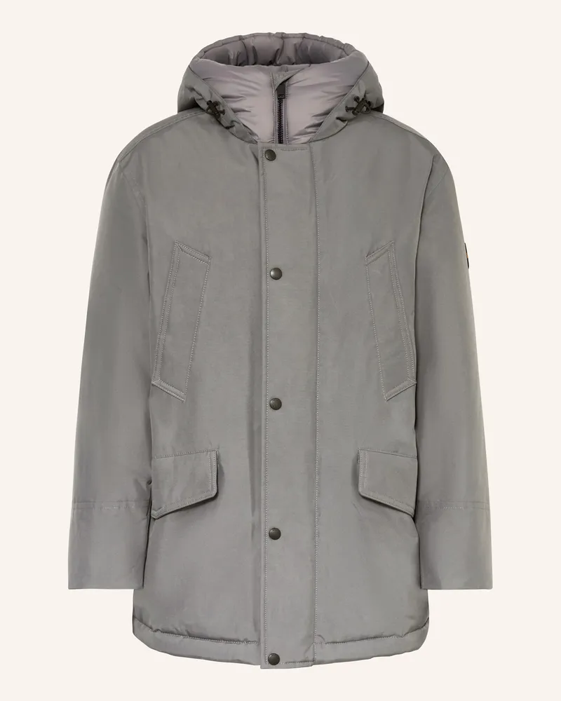 HUGO BOSS Parka OSIASS1 Grau