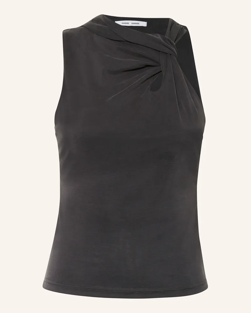 Samsøe & Samsøe Top Sasusy schwarz Schwarz