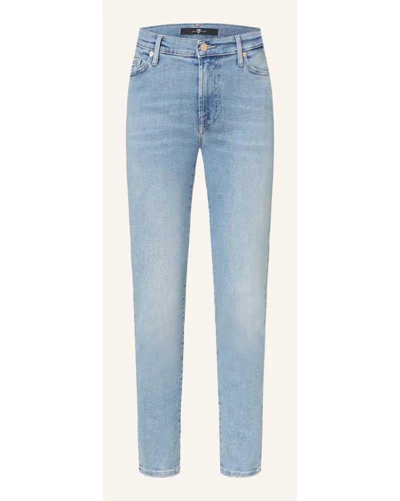 7 for all mankind Skinny Jeans HW SKINNY SLIM ILLUSION Blau