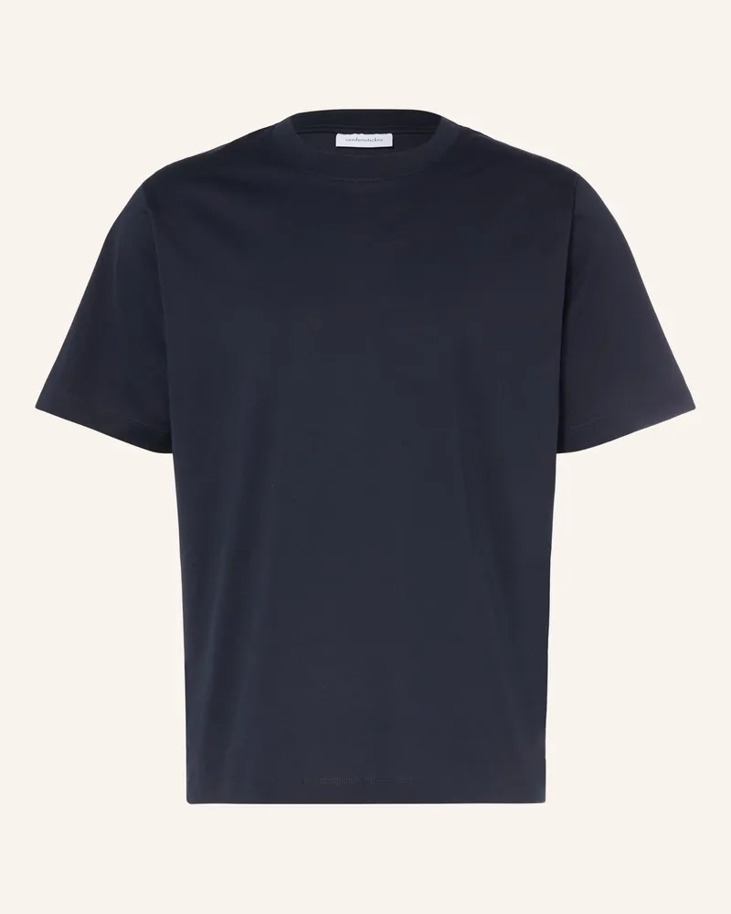 Seidensticker T-Shirt blau Dunkelblau
