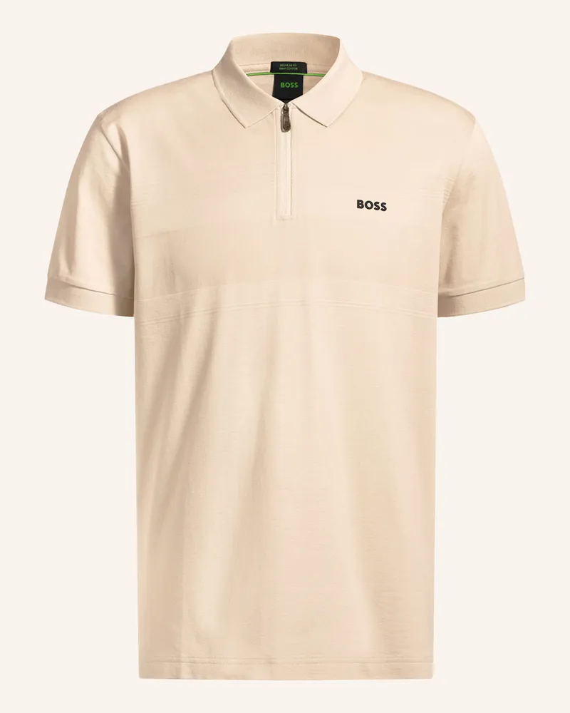 HUGO BOSS Funktions-Poloshirt PHILIX PIMA Beige