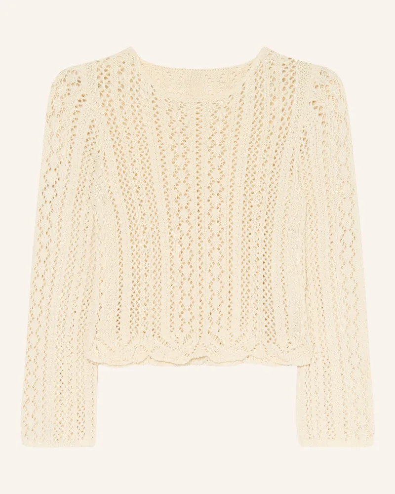 only Pullover weiss Ecru