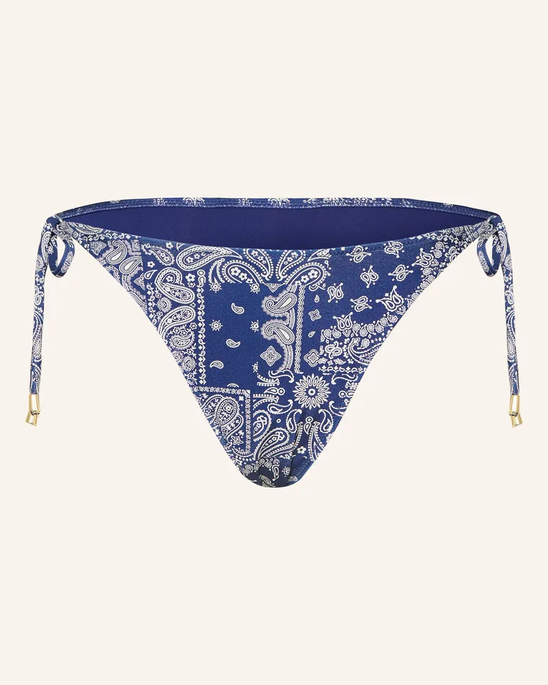 Mrs & HUGS Triangel-Bikini-Hose blau Dunkelblau