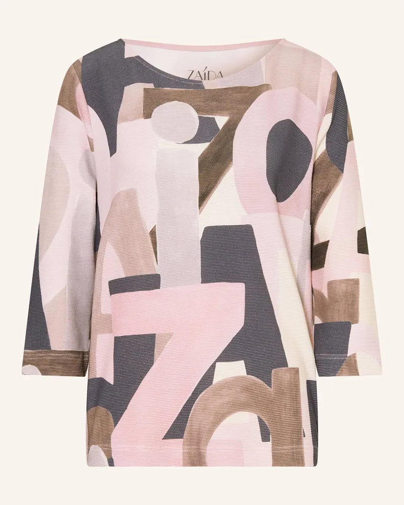 ZAíDA Shirt mit 3/4-Arm Ecru