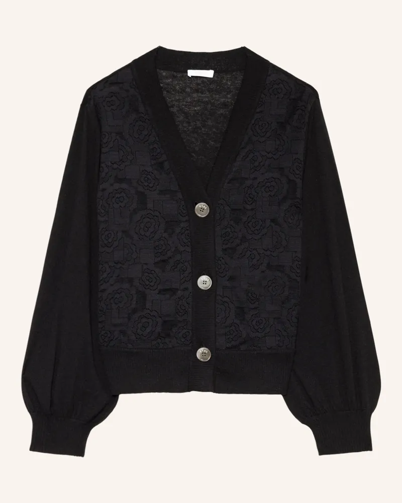 Eres Lounge-Jacke FRECKLES aus Cashmere Schwarz