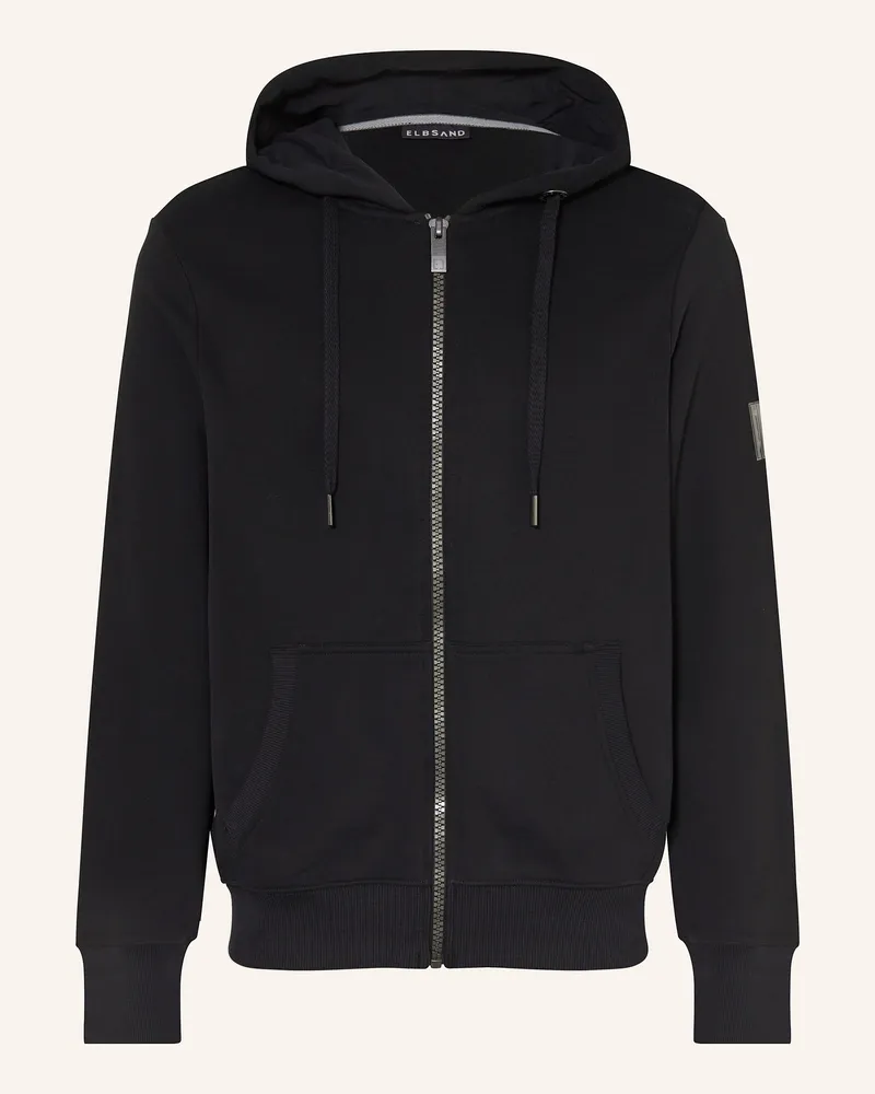 ELBSAND Sweatjacke MATS Schwarz
