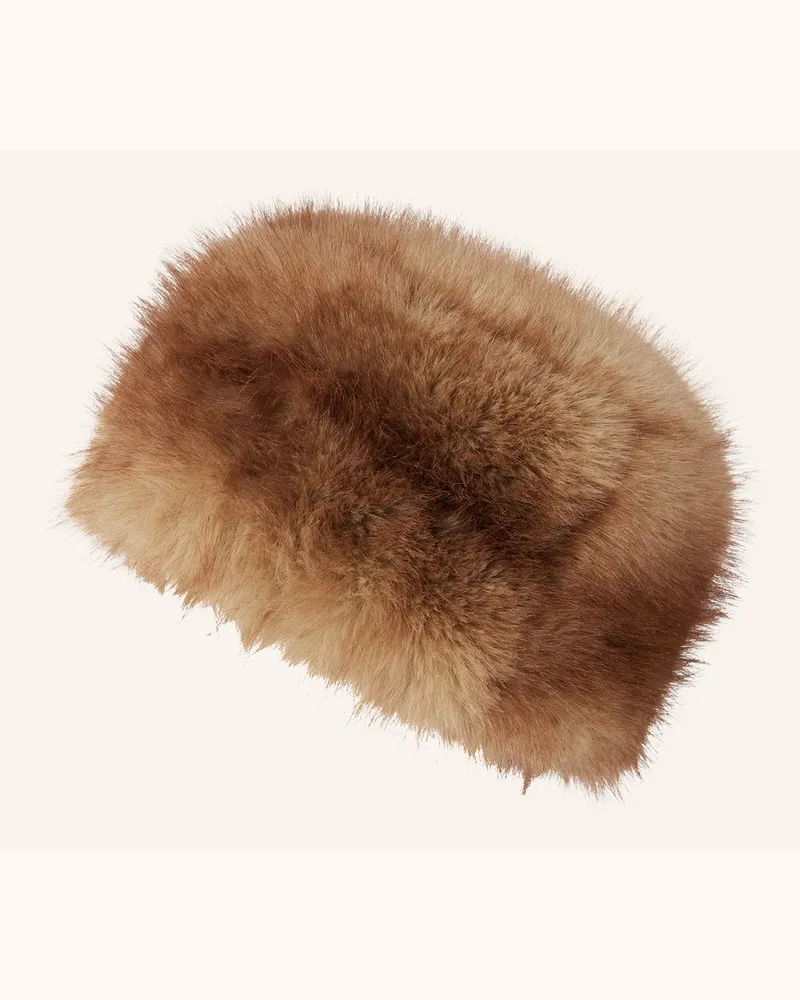 APPARIS Kunstpelz-Mütze MARGOT Camel