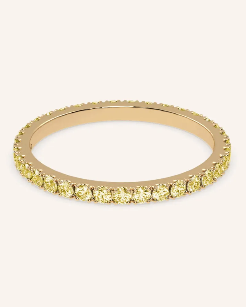 VEYNOU Ring Memory Aus 18 Karat Gelbgold Und 0,70ct. Gelben Diamanten gold Gold