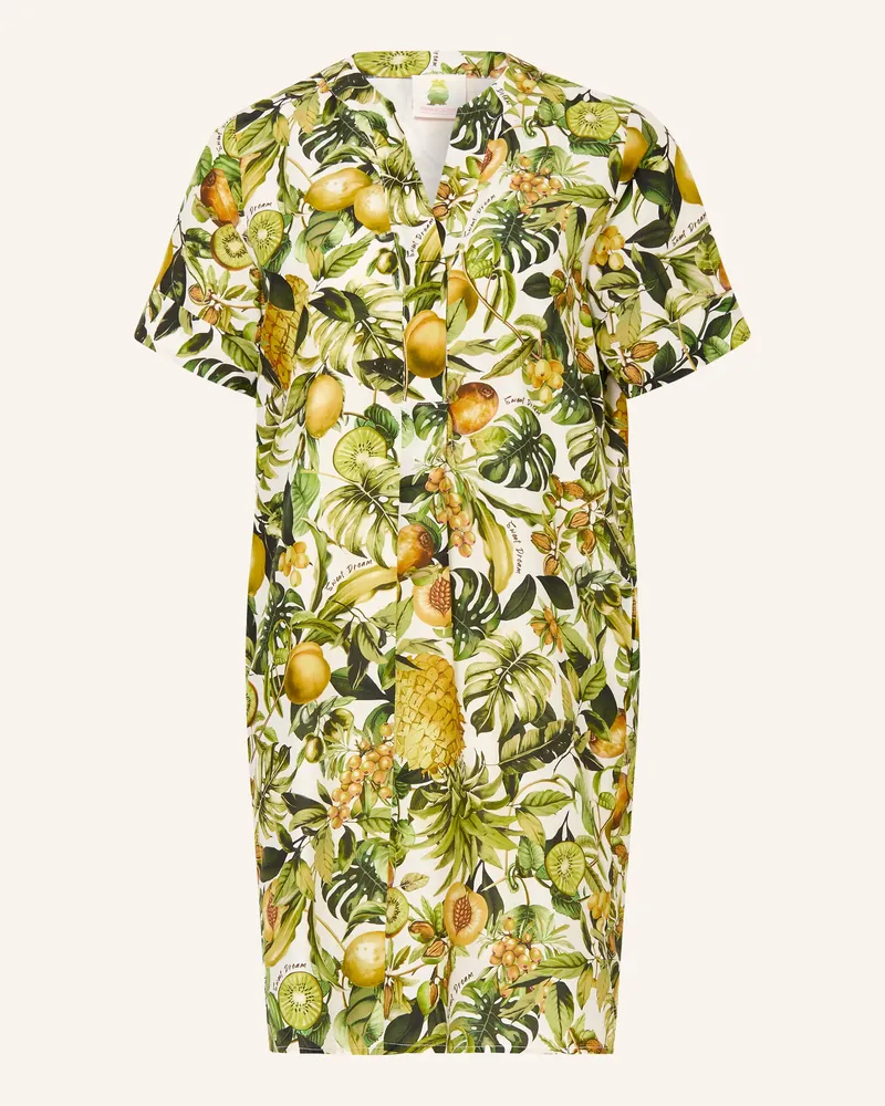 Princess goes Hollywood Kleid Mit Seide gelb Grün