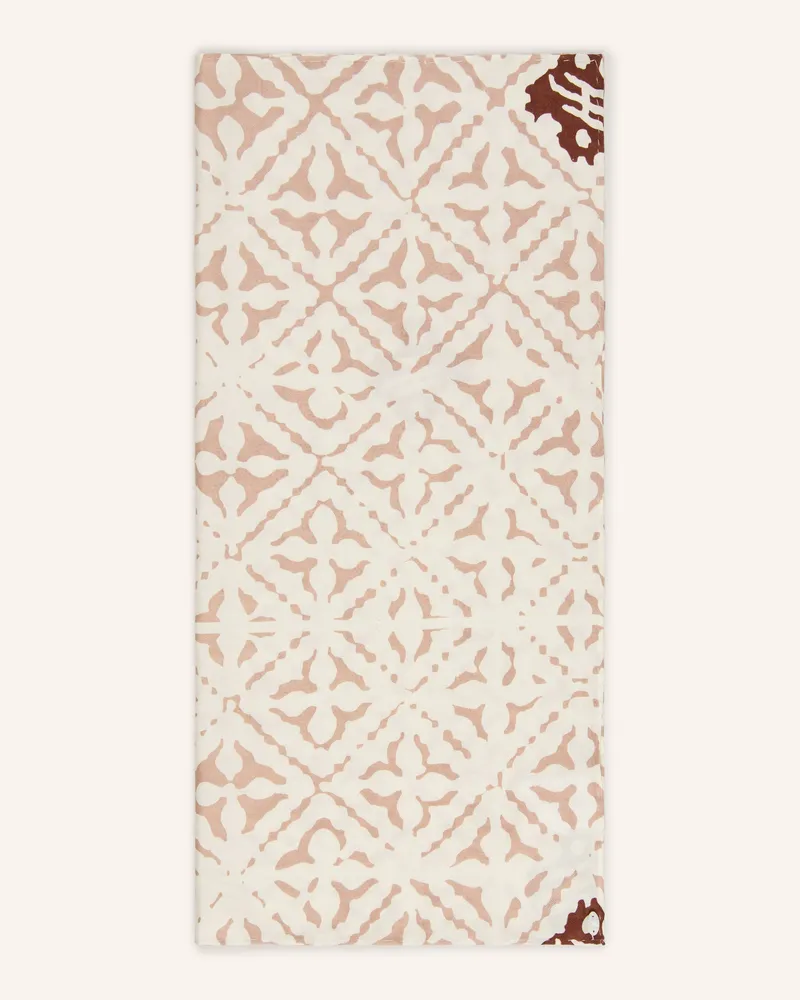 Friendly Hunting Seidentuch Eyes Of Marakech beige Ecru
