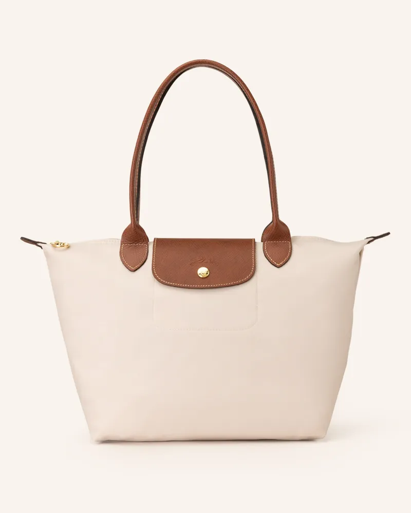 Longchamp Shopper Le Pliage M beige Creme