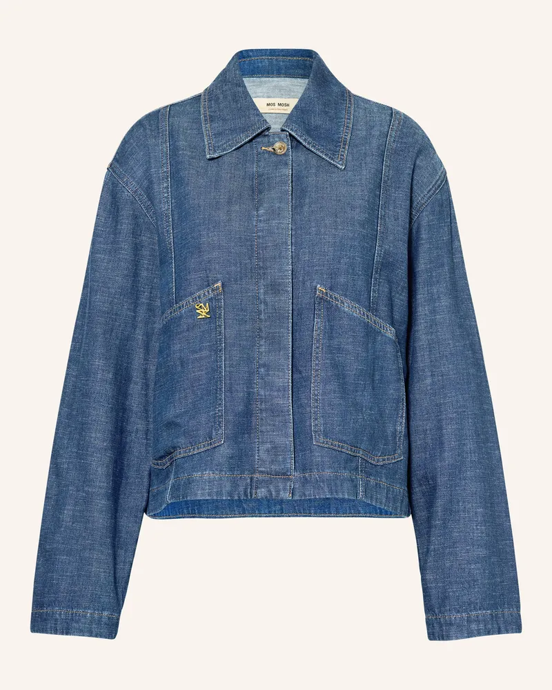 Mos Mosh Jeansjacke Mmeyla Arge blau 447