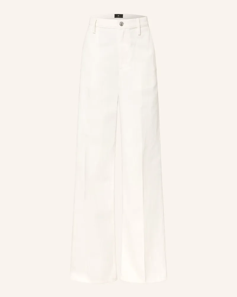7 for all mankind Marlenehose OSTUNI Ecru