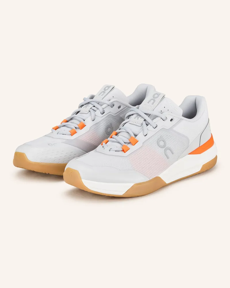 ON Tennisschuhe THE ROGER ADVANTAGE PRO Hellgrau