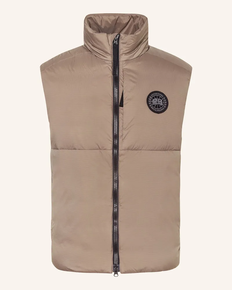 Canada Goose Daunenweste braun Taupe