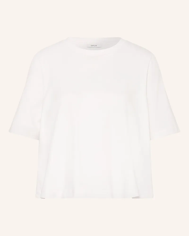 OPUS T-Shirt Sisani weiss Weiss