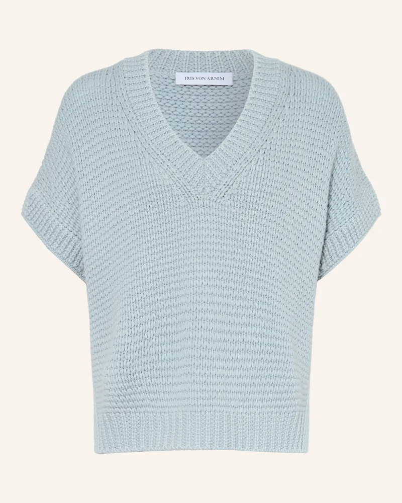 Iris von Arnim Strickshirt MARCELLINE Hellblau