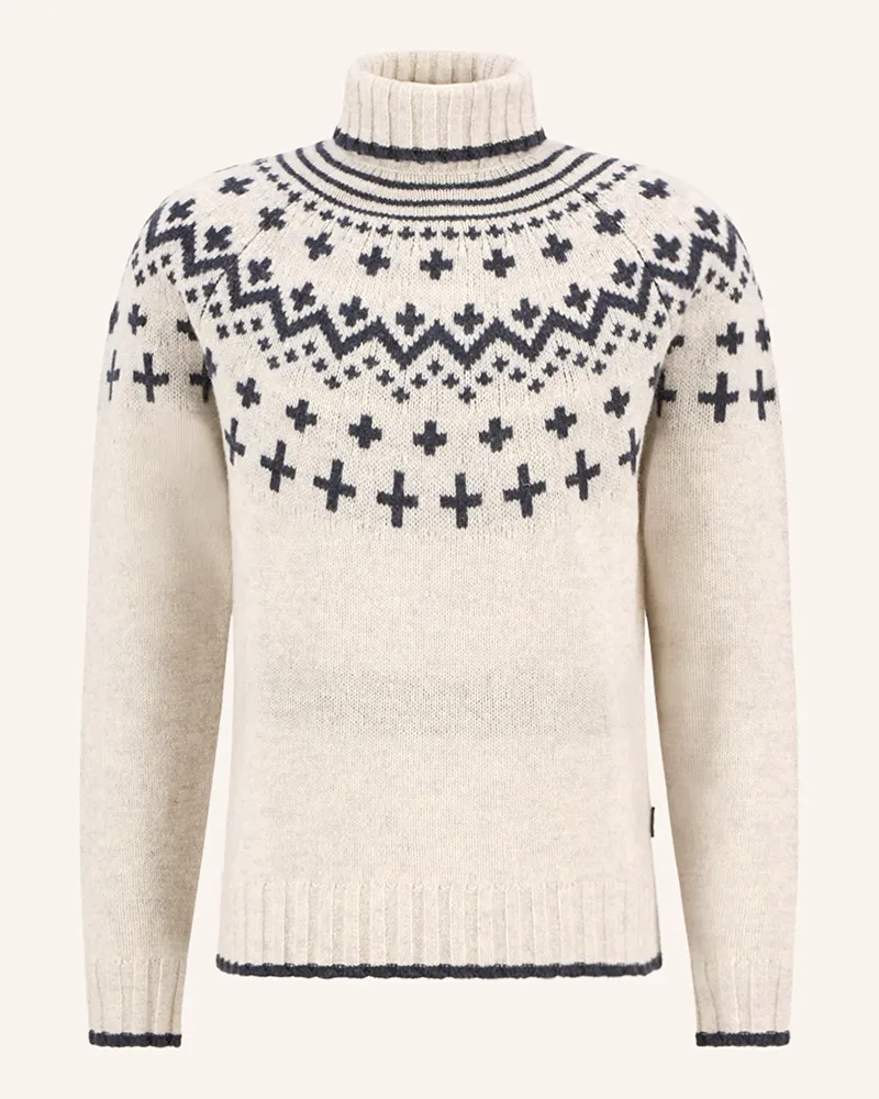 Barbour Rollkragenpullover HEWTON Ecru