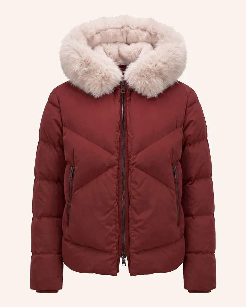 Blonde No. 8 Steppjacke Snow 316 rot Rot