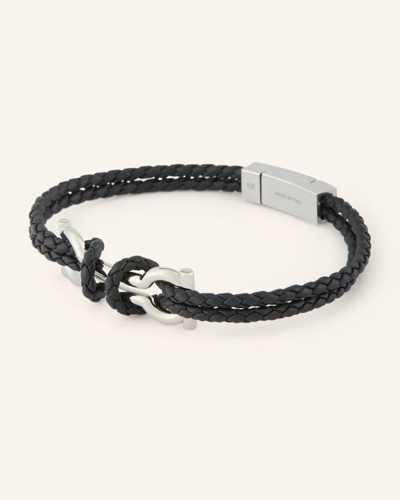 Ferragamo Armband schwarz Schwarz