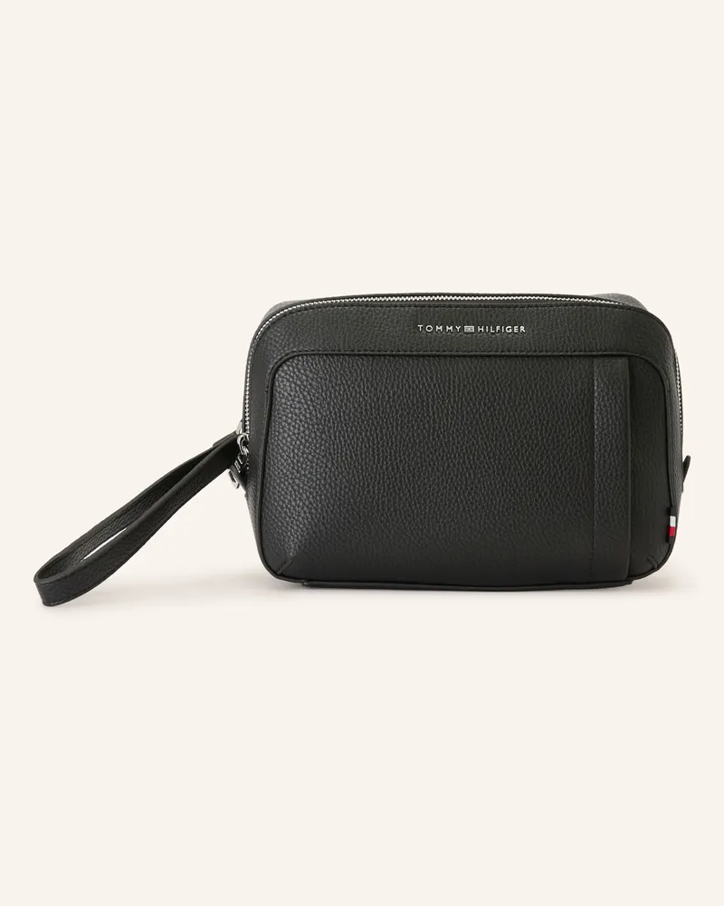 Tommy Hilfiger Kulturtasche schwarz Schwarz