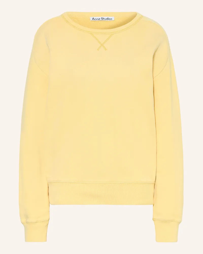 Acne Studios Sweatshirt gelb Gelb