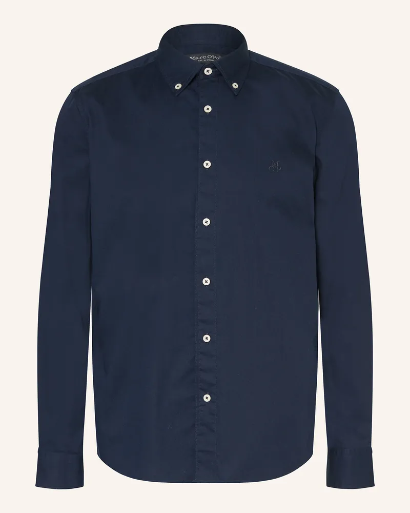 Marc O'Polo Hemd Regular Fit blau 898
