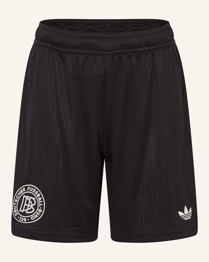 adidas Trainingsshorts GERMANY 125 ANNIVERSARY Schwarz