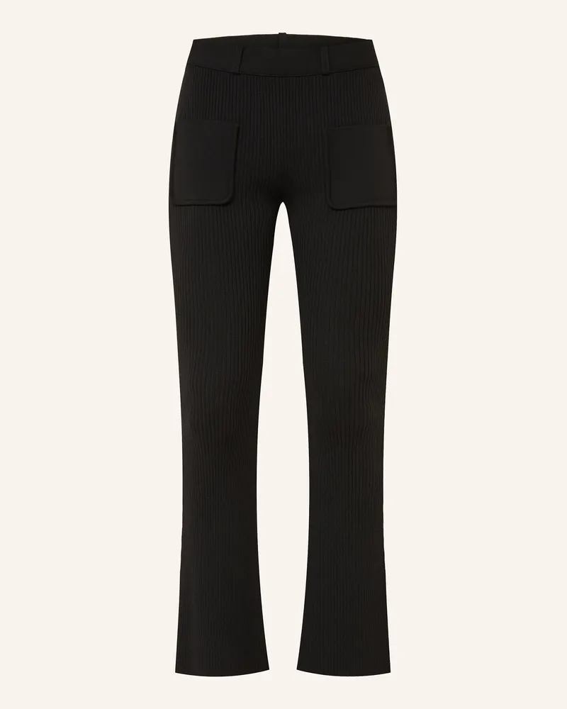 Courrèges Jerseyhose Schwarz