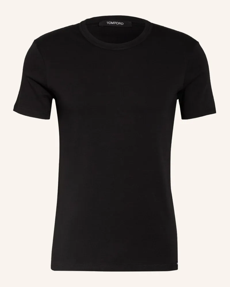 Tom Ford T-Shirt schwarz Schwarz