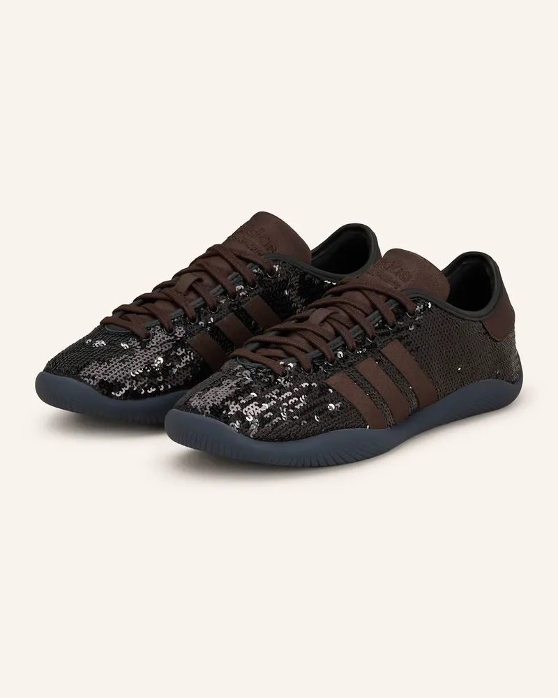 adidas Sneaker WB LO PRO mit Pailletten Schwarz