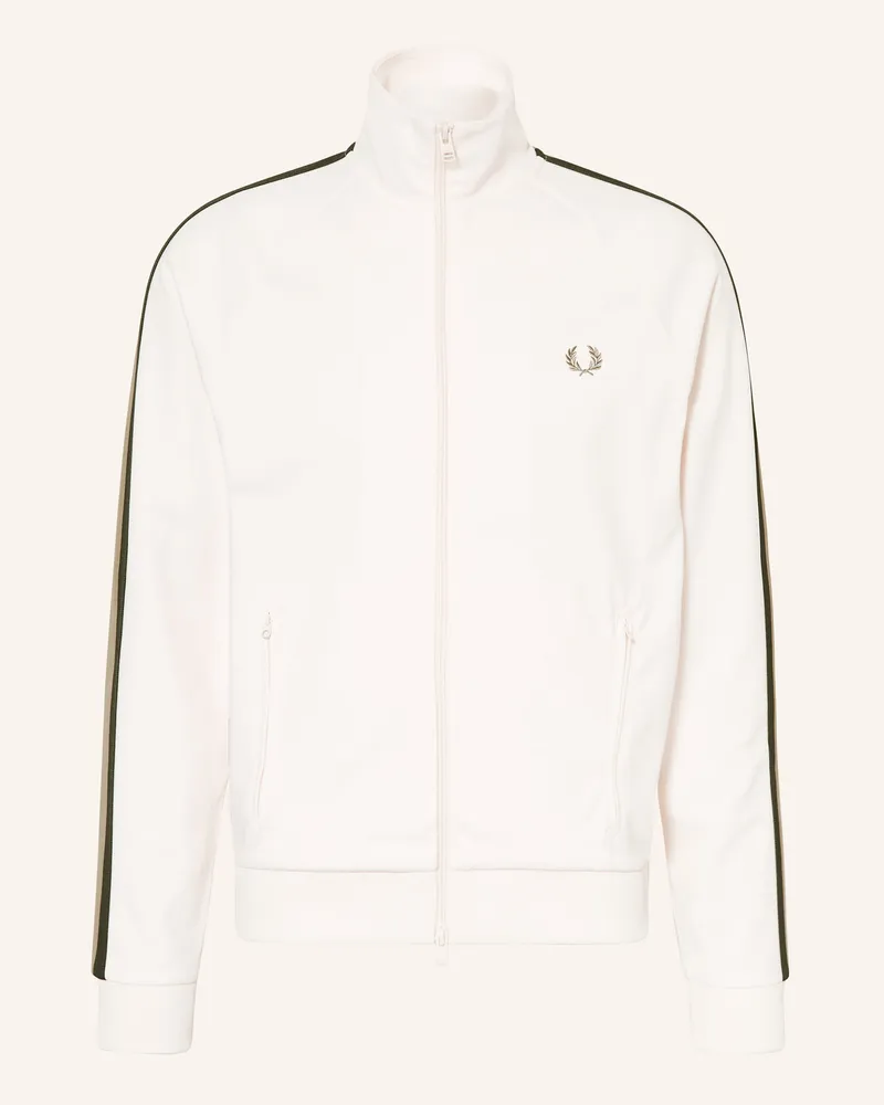 Fred Perry Jerseyjacke Ecru