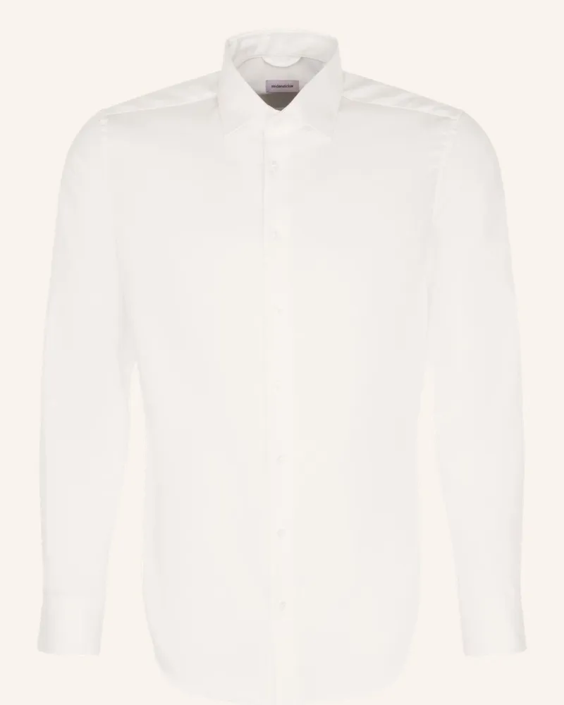 Seidensticker Business Hemd Slim Fit weiss Ecru