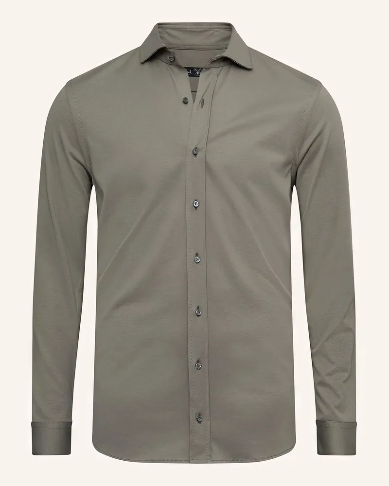 van Laack Hemd Slim Fit grau Grau