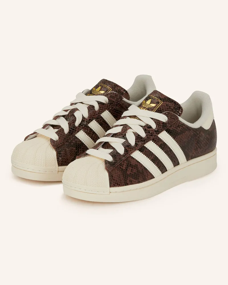 adidas Sneaker SUPERSTAR II Dunkelbraun