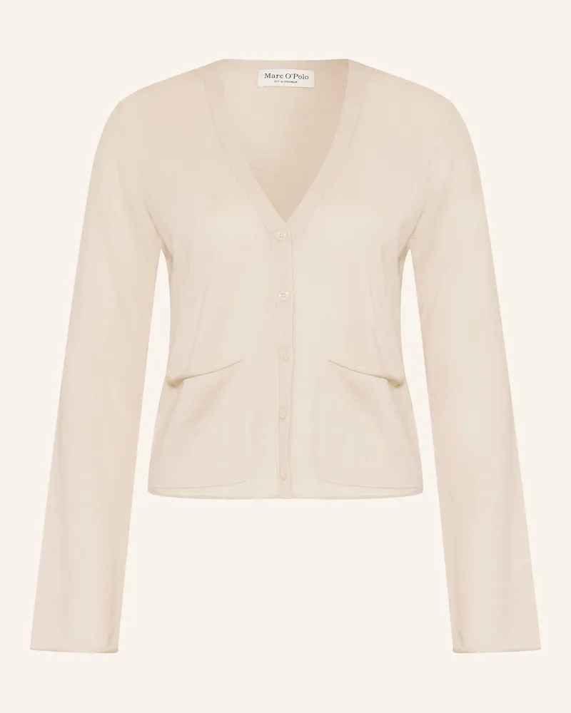 Marc O'Polo Strickjacke Beige