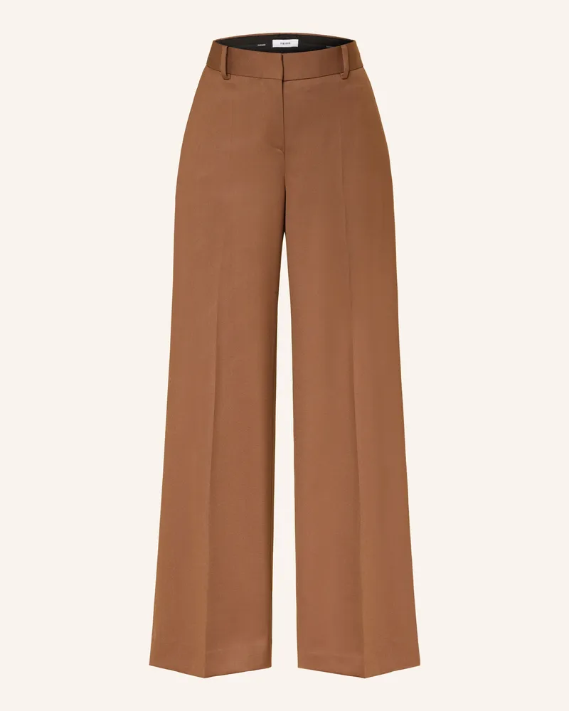 Reiss Marlenehose Solene weiss Braun