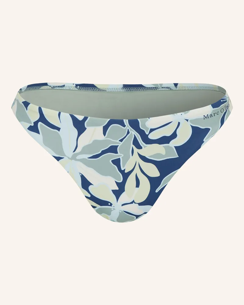 Marc O'Polo Basic-Bikini-Hose Blau