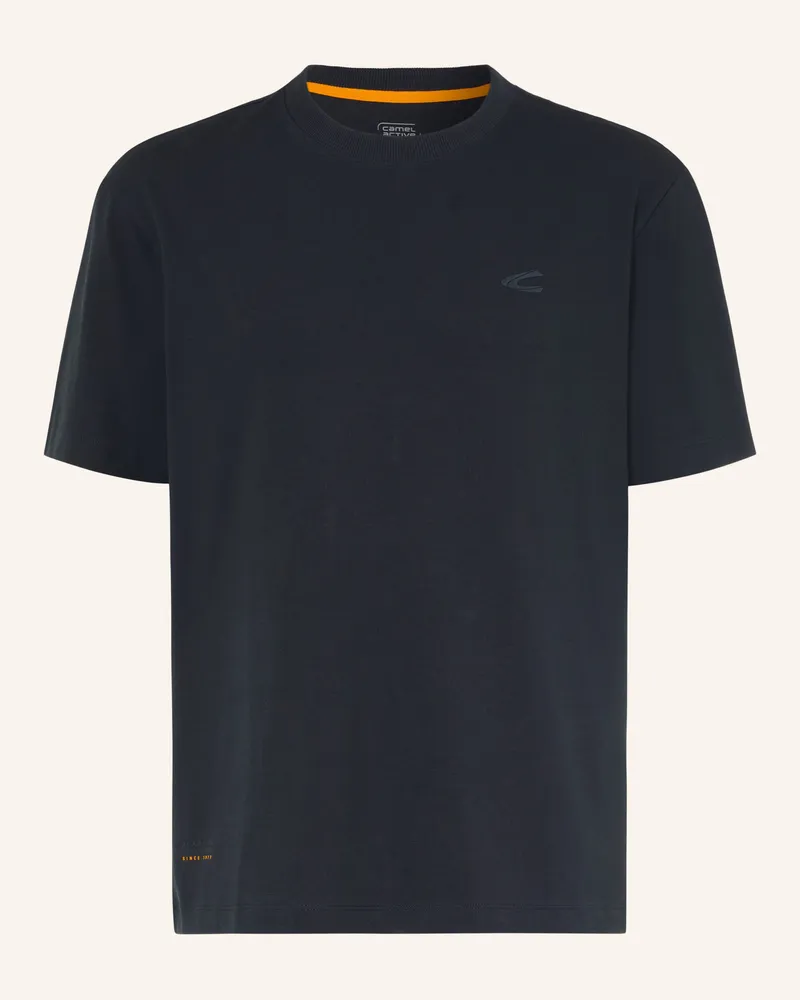 Camel Active T-Shirt grau Dunkelblau