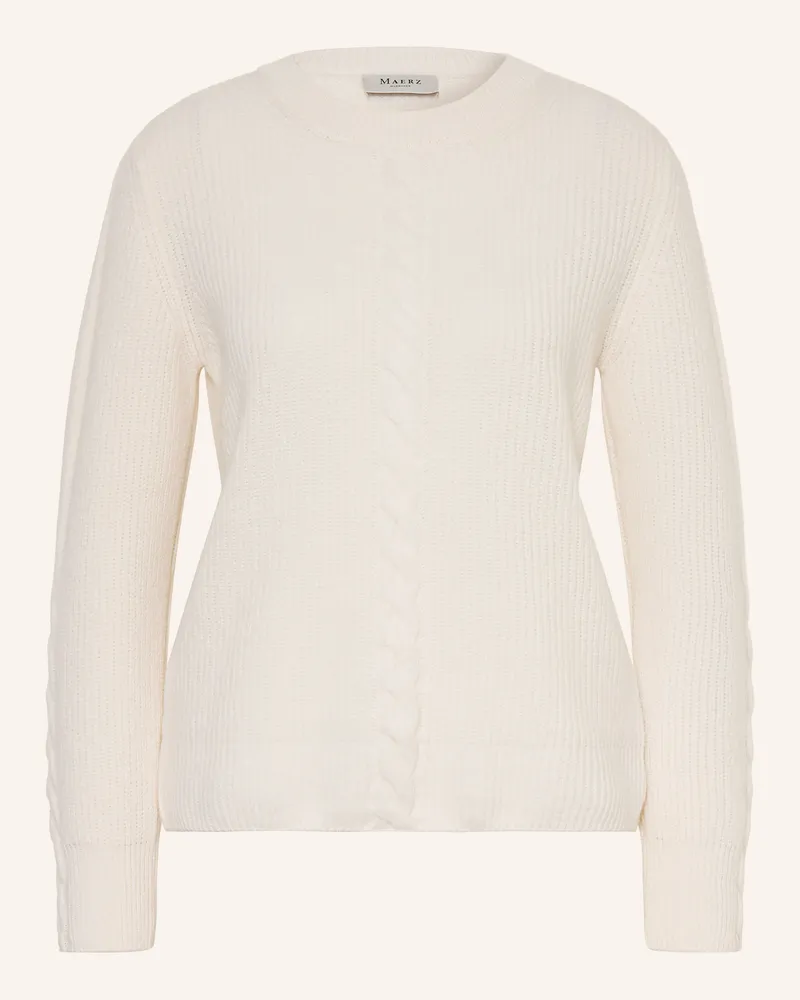 Maerz Pullover weiss Ecru