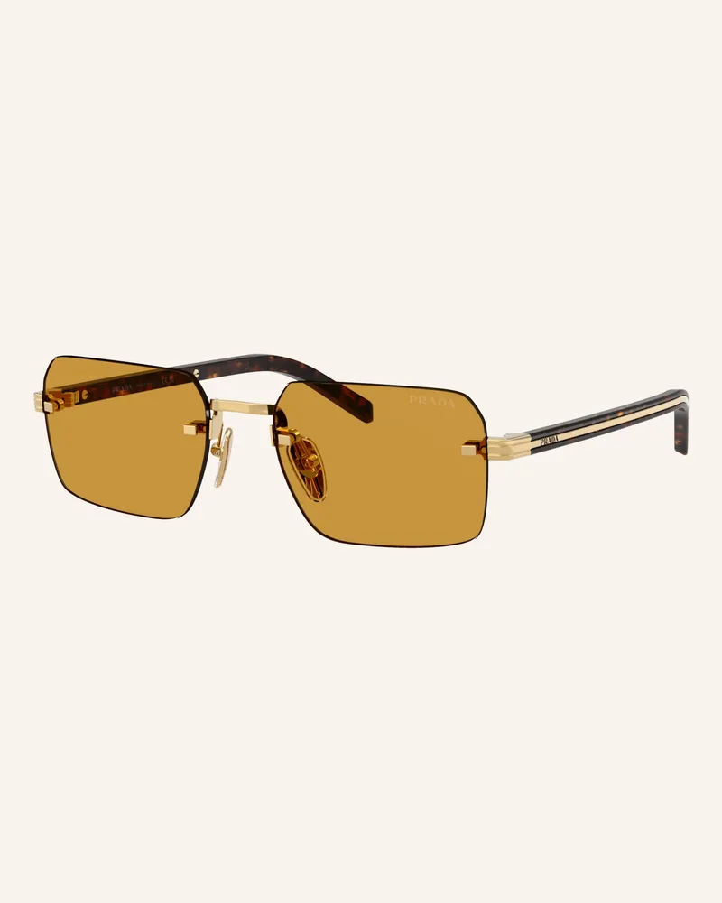 Prada Sonnenbrille Pr d55s gold Gold