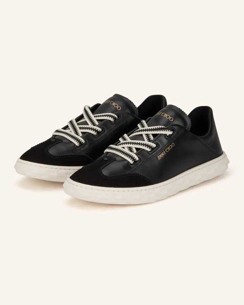 Jimmy Choo Sneaker Diamond schwarz Schwarz
