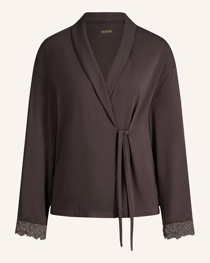 JOOP! Loungewear Cardigan braun Braun